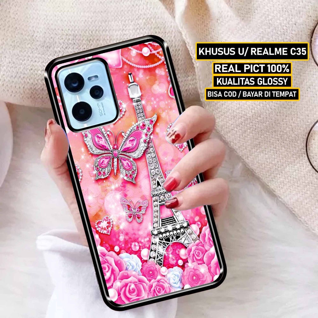 Case Realme C35 - Hardcase Realme C35  - Softcase Realme C35 - Cassing Elegant Realme C35 - Kesing M