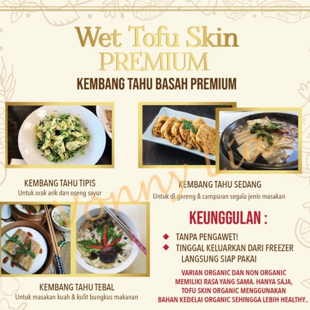 

kulit tahu Organic