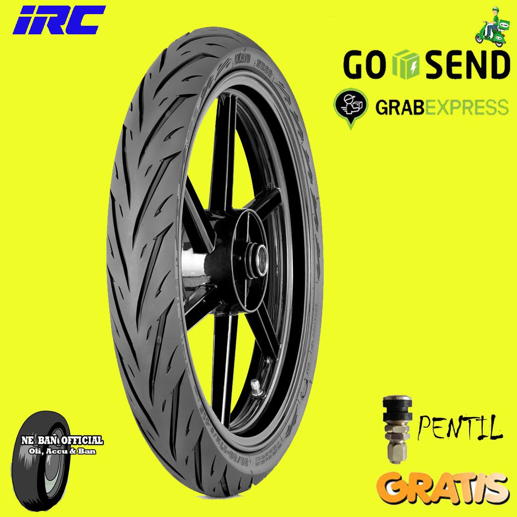 BAN MOTOR IRC NR88 EXATO 90/90 RING 14 TUBELESS