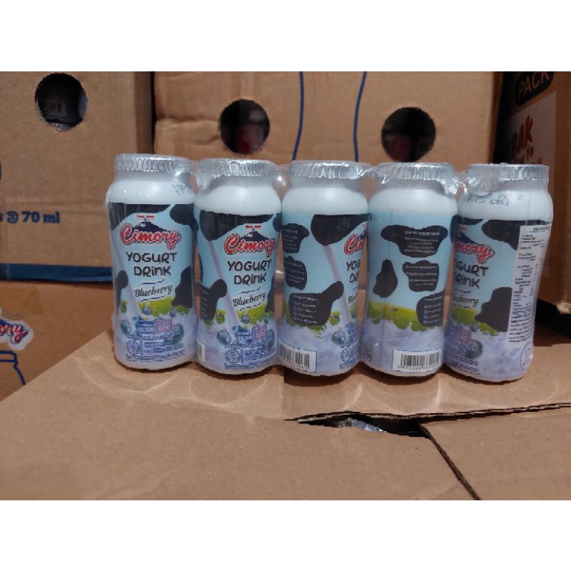 

Cimory Yogurt Drink Blueberry 70 ML isi 5 botol cimori bluberi 70ML