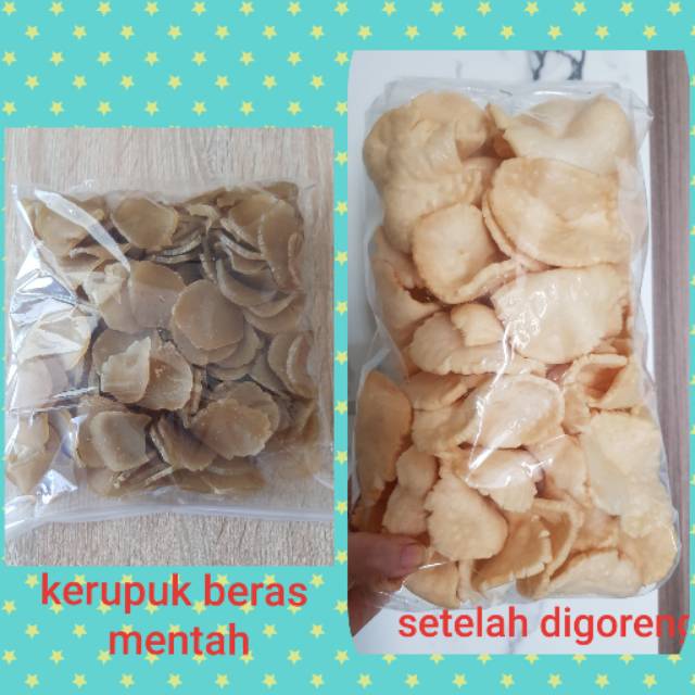 

Kerupuk Beras (belum digoreng)