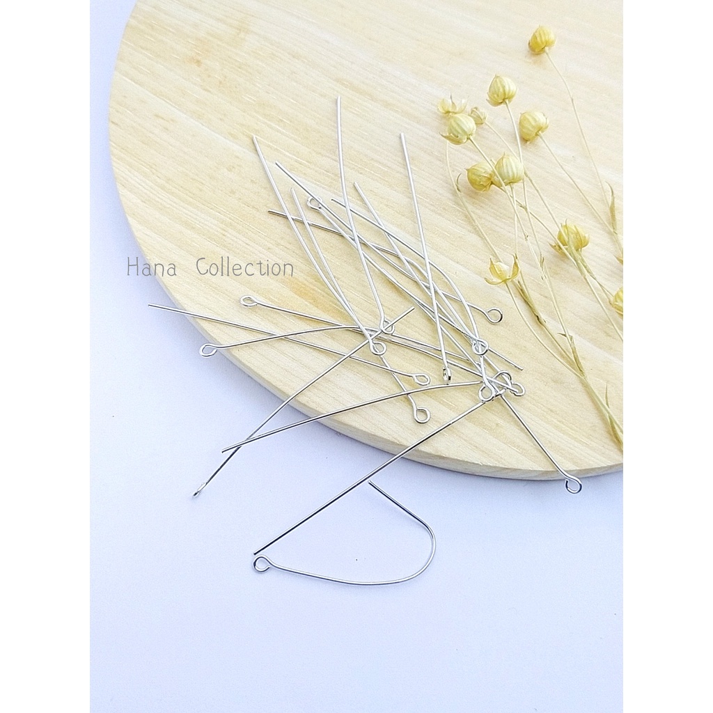 DIY Eyepin / Paku Cumi  Silver Gold 1,8 2 2,6 4 5 6 7cm