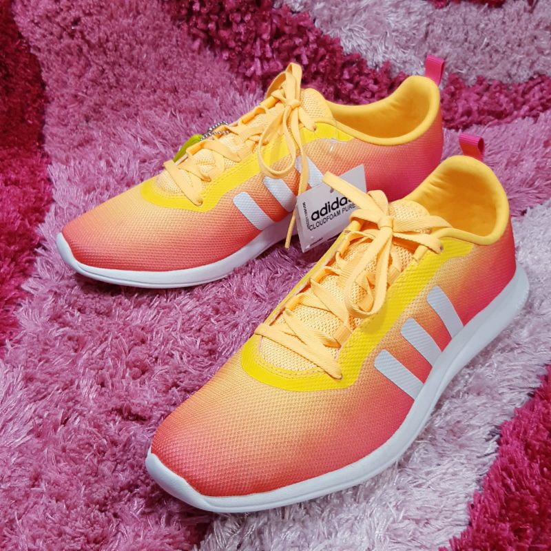 Sepatu ADIDAS CLOUDFOAM PURE W F99665 , PINK - WOMEN Size 39.5