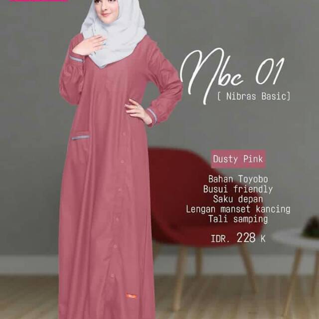 NIBRAS NBc 01 - Dusty Pink
