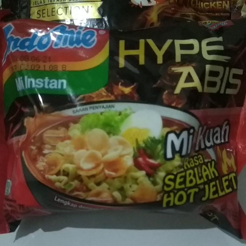 

INDOMIE SEBLAK HOT JELETOS