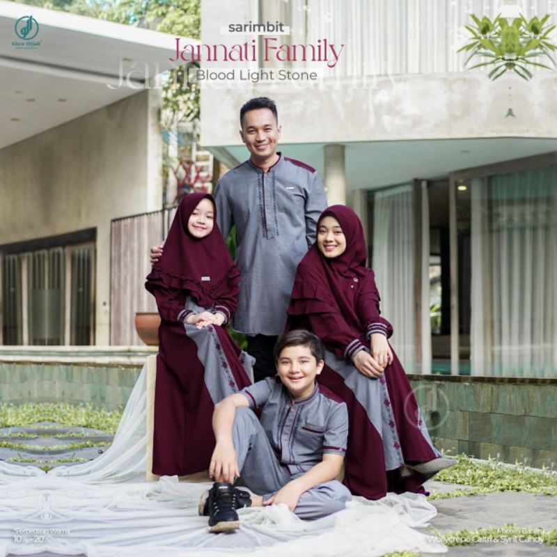 (AH) SARIMBIT ALWA HIJAB 2022 // SARIMBIT ALWA HIJAB TERBARU 2022 Sarimbit Jannati Family Series ORI