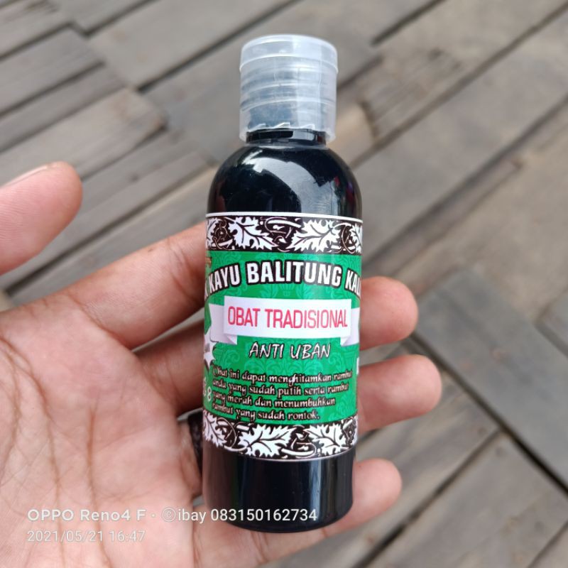 MINYAK RAMBUT ANTI UBAN.MINYAK RAMBUT KAYU BALITUNG PENGHITAM RAMBUT ORIGINAL