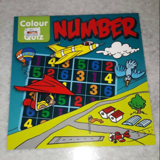 NUMBER Book buku anak bbw / buku anak / buku impor bbw