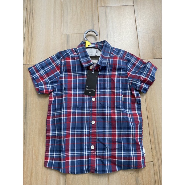 Kemeja Quiksilver Anak Pria Cowok Size 5 Original New