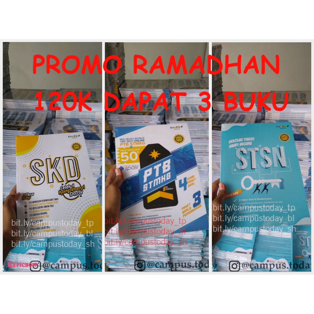 PAKET PROMO BUKU STMKG + SKD + STSN