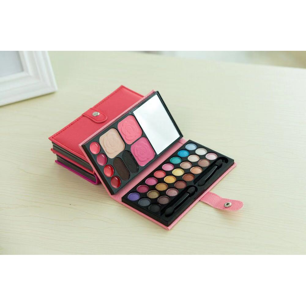 Lameila Dompet Palette Eyeshadow 33 Warna Kombinasi 3557