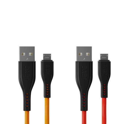 TINY3C | KABEL USB TO TYPE C JETE TINY3 100 CM 2.4A (COLOUR)