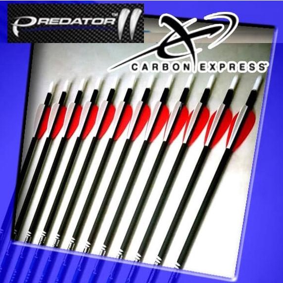 Arrow Carbon Express Predator Spine 500 Id 4.2Mm - Anak Panah Terlaris