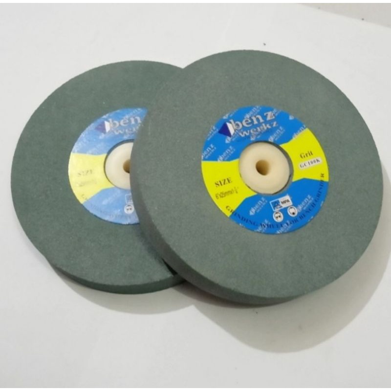 Batu Gerinda Asah 6" / Batu Asah Gerinda Duduk 6" / Batu Asah Pisau 6 Inch / Mata Asah Gerinda Duduk