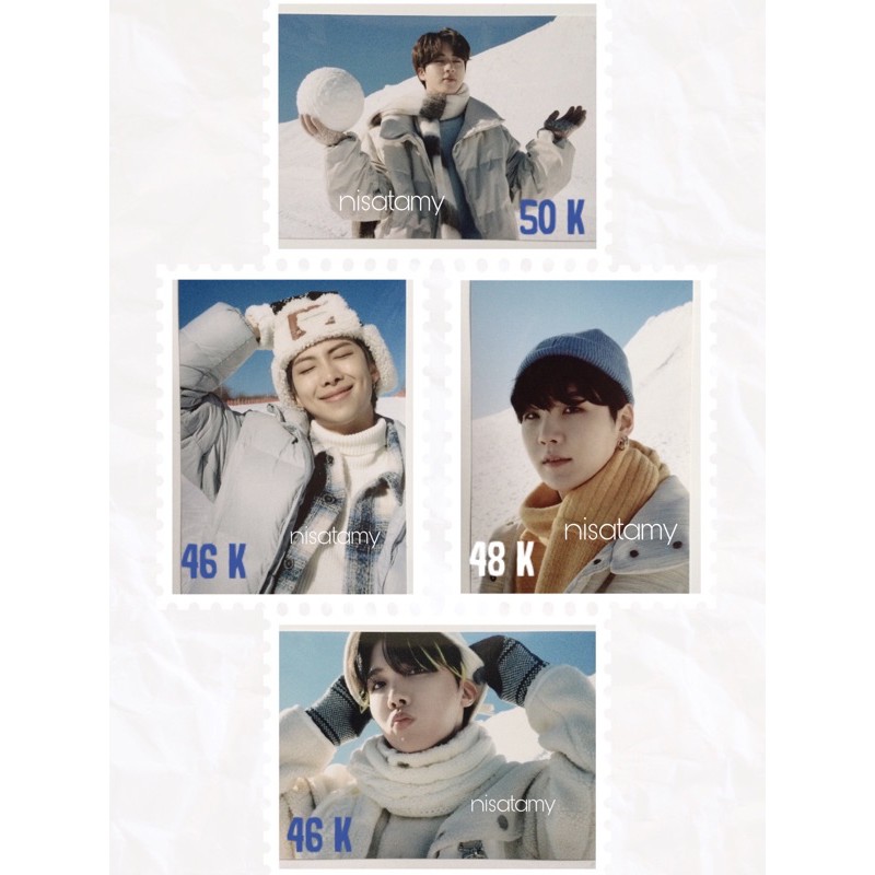 [Ready] Photo 4x6 BTS Winter Package 2021 Sharing