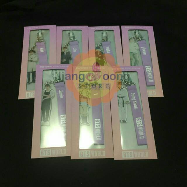 BTS World Official MD Strap Keyring