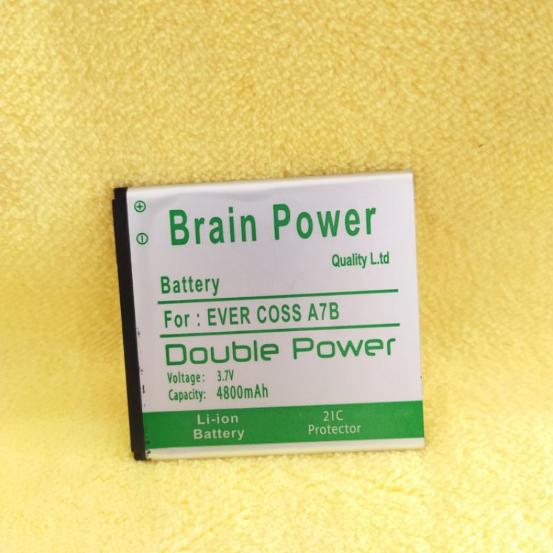 Baterai batre Evercoss A7B double power