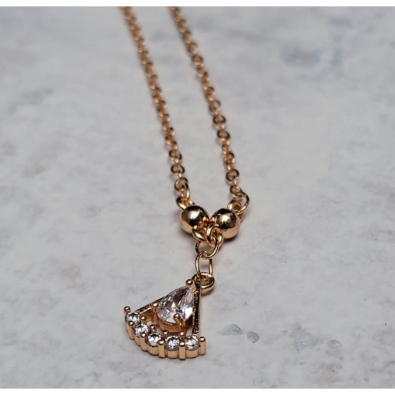 DIANA - Kalung Silver Richie Jewelry