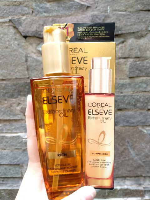 LOREAL Paris Elseve/Elvive Extraordinary Oil Hair 100ml ...