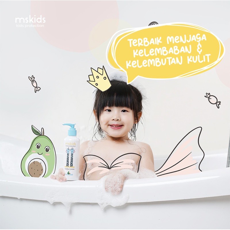BUBLE WASH MSKIDS BY MS GLOW EXP SEPT 2023