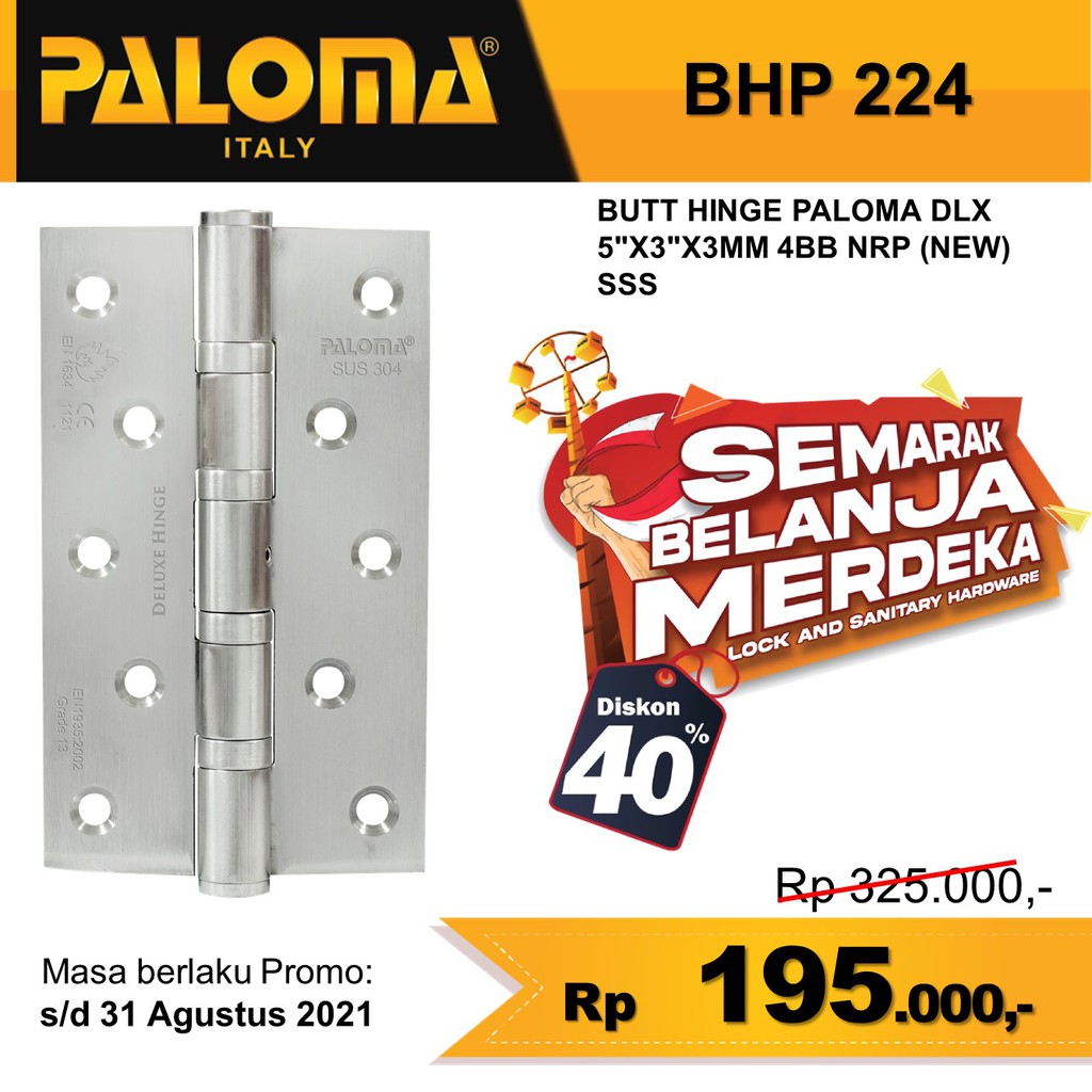 Paloma Bhp 224 Dlx 5x3x3mm 4bb Nrp | New
