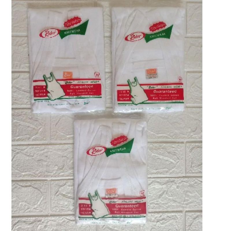 1pc_singlet RIDER size 32.34.36.38.40.42 / singlet pria / kaos kutang rider / kaos dalam pria