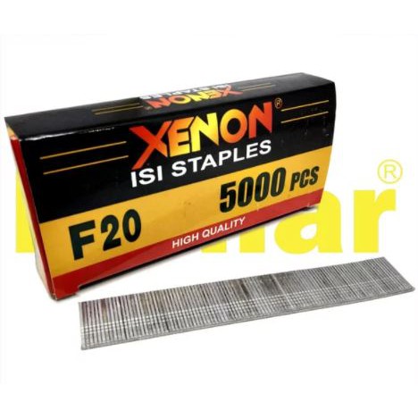 

XENON F20 ISI STAPLES MESIN PAKU TEMBAK - REFIL AIR NAILER STAPLER GUN
