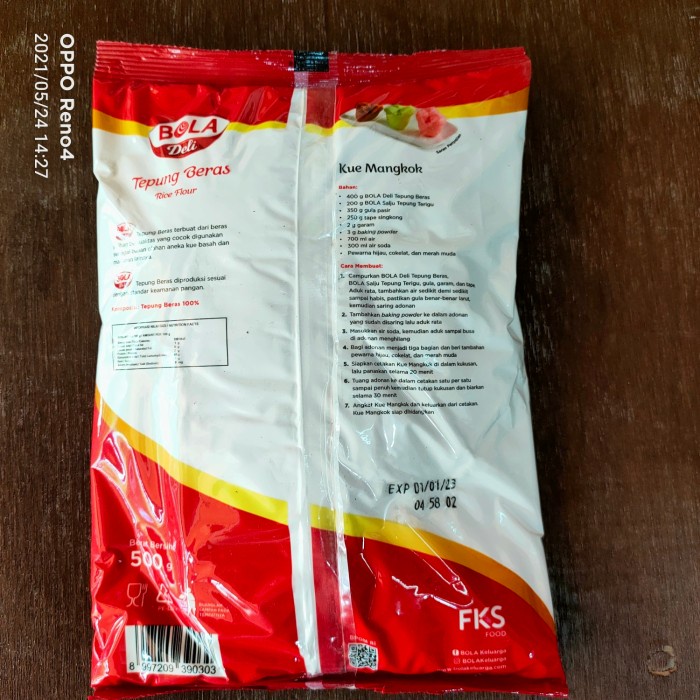 

ketan-beras-tepung- tepung beras cap bola 500 gram -tepung-beras-ketan.