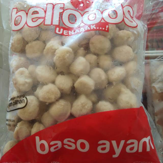 

Bakso ayam mini belfoods 500gr