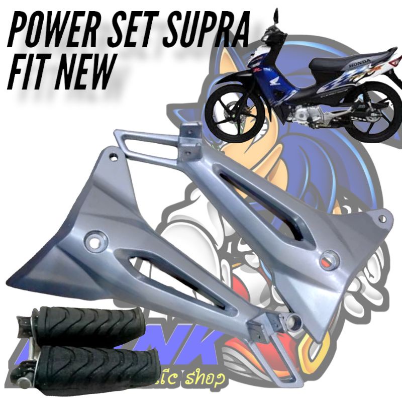 Power footstep pijakan kaki belakang SUPRA fit New FIT X sepasang