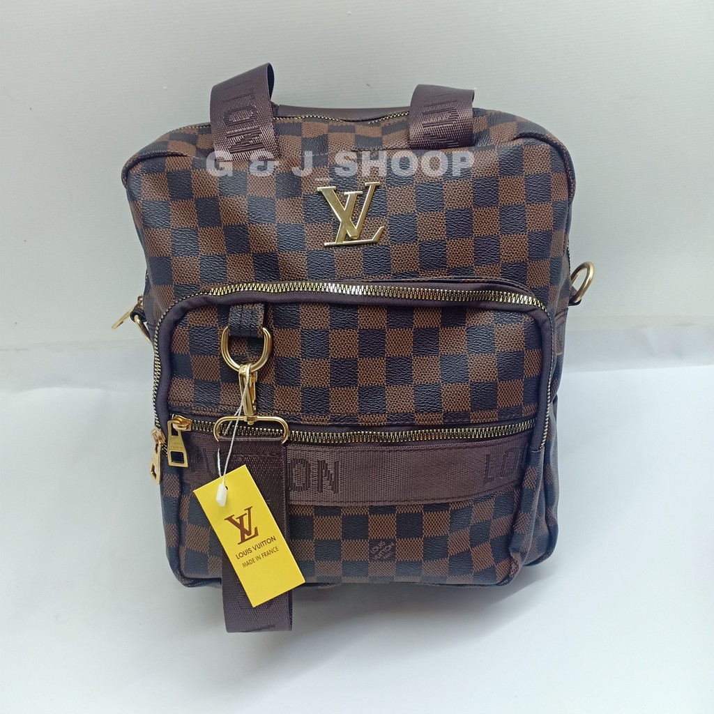 Rangsel LV / Tas Rangsel Wanita / Rangsel Wanita Full Hembos (kantong lisban)