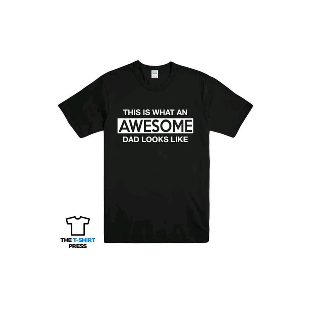 Kaos Baju Obral Combed 30S Distro THiS iS WHAT AN AWESOME DAD polos