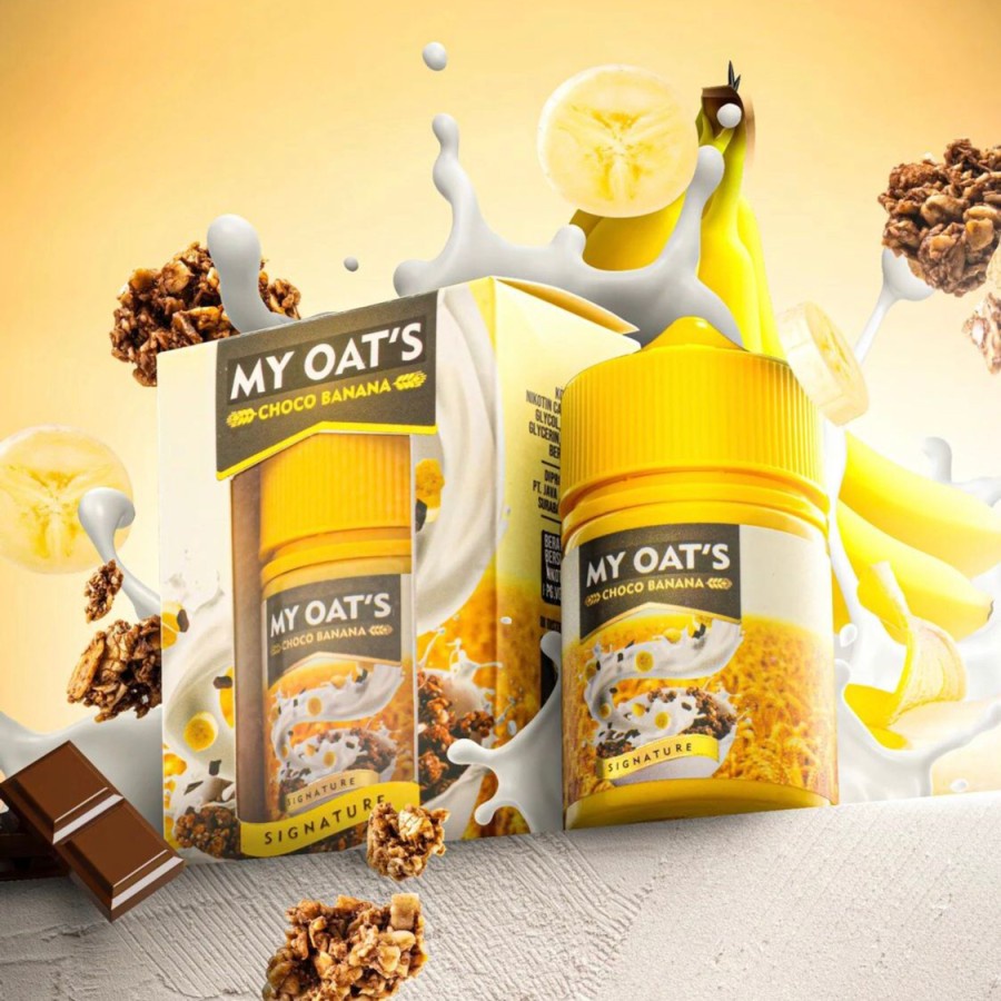 My Oats Series 60ML by IDJ x Vaporking berpita Cukai