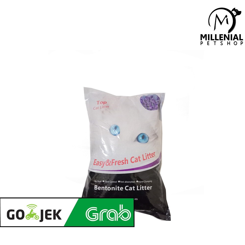 Pasir Kucing Catsand Top 5L Clumping Pasir Gumpal Wangi 5L