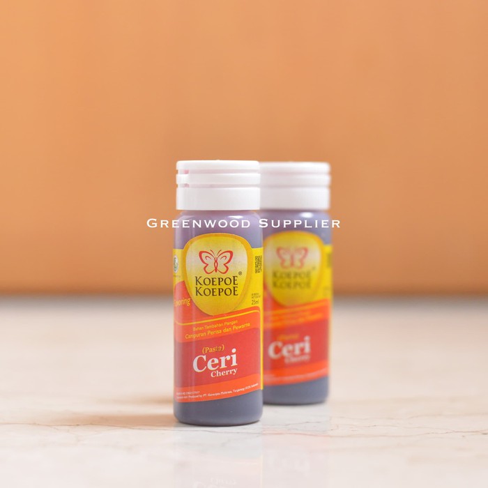 

Pasta Perisa & Pewarna Ceri / Cherry - KOEPOE KOEPOE BRAND