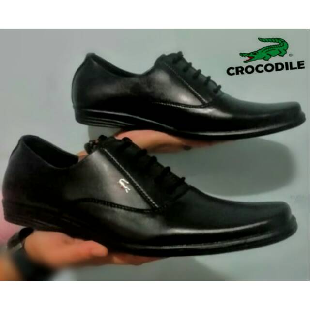 Sepatu Pantofel Oxford Formal Pria Kerja Kantor Hitam