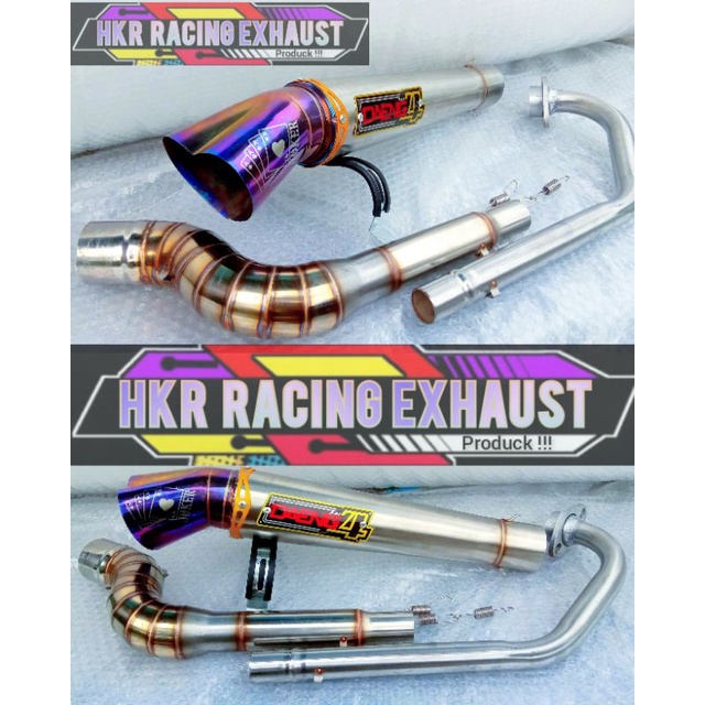 Knalpot Daeng sai4 Corong Love Vixion satria MX king Sonic MX old/new Supra GTR dll