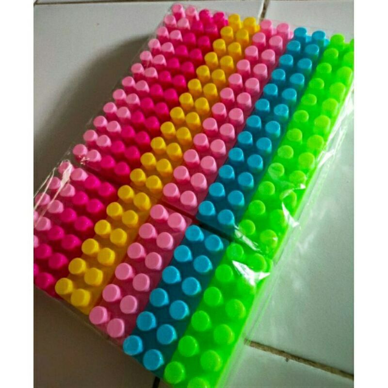 LB 12 mainan anak edukasi lego block besar isi 18pcs/ LEGO BLOCK BESAR