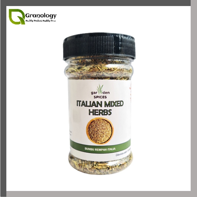 Garden Spices Bumbu Kemasan Botol - Rempah Italia (30 gram)