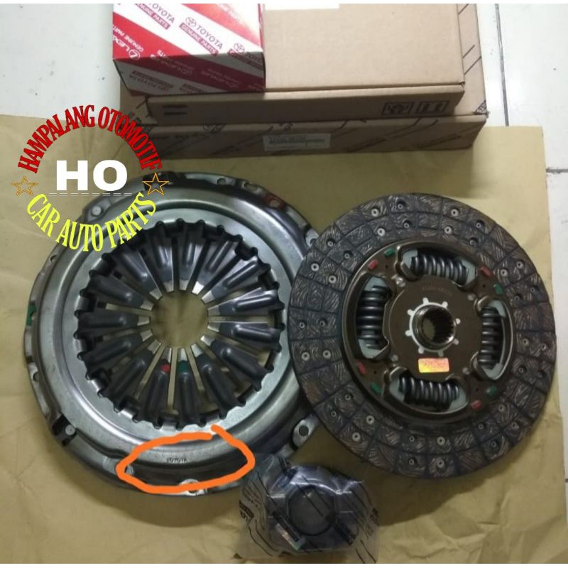 KOPLING SET TOYOTA FORTUNER 2.5 DIESEL 2KD GRADE ORI GARANSI SET KAMPAS KOPLING DEKLAHAR MATAHARI