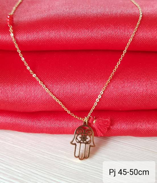 Kalung fashion Korean Titanium Import Antikarat KS15