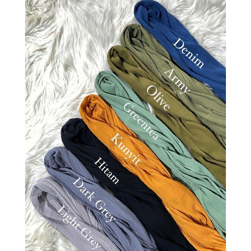 pasmina plisket ceruty premium