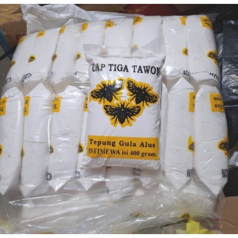 

Gula Halus Cap 3 Tawon 400gr 》Tepung Gula