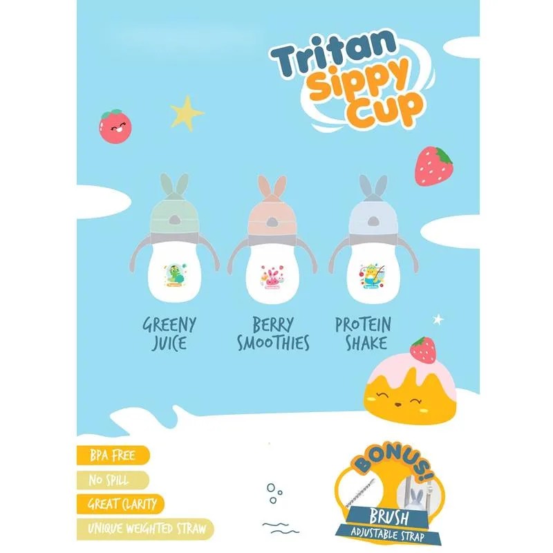 Sugar Baby Tritan Sippy Cup 270ml - Botol Minum Anak