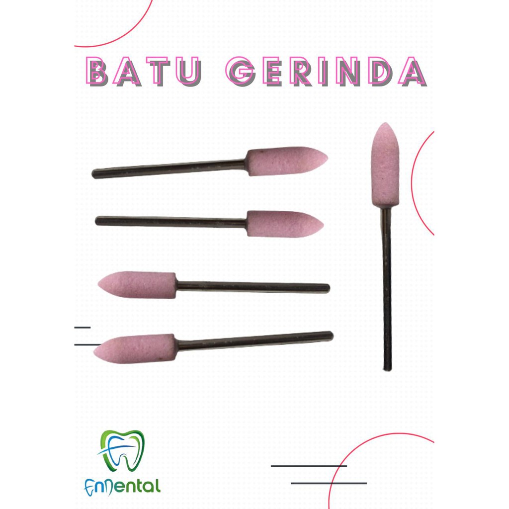 BATU GERINDA PINK / BATU AMPLAS PUTAR PINK