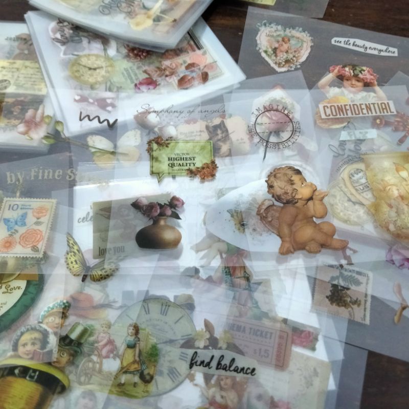 RANDOM PET sticker vintage edisi 2