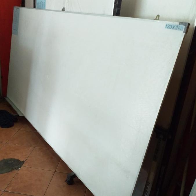 

Office & Stationery | Alat Tulis | Papan Tulis 120X240 Cm/White Board 120X240 Cm Gantung Non Magnetik | Best Seller