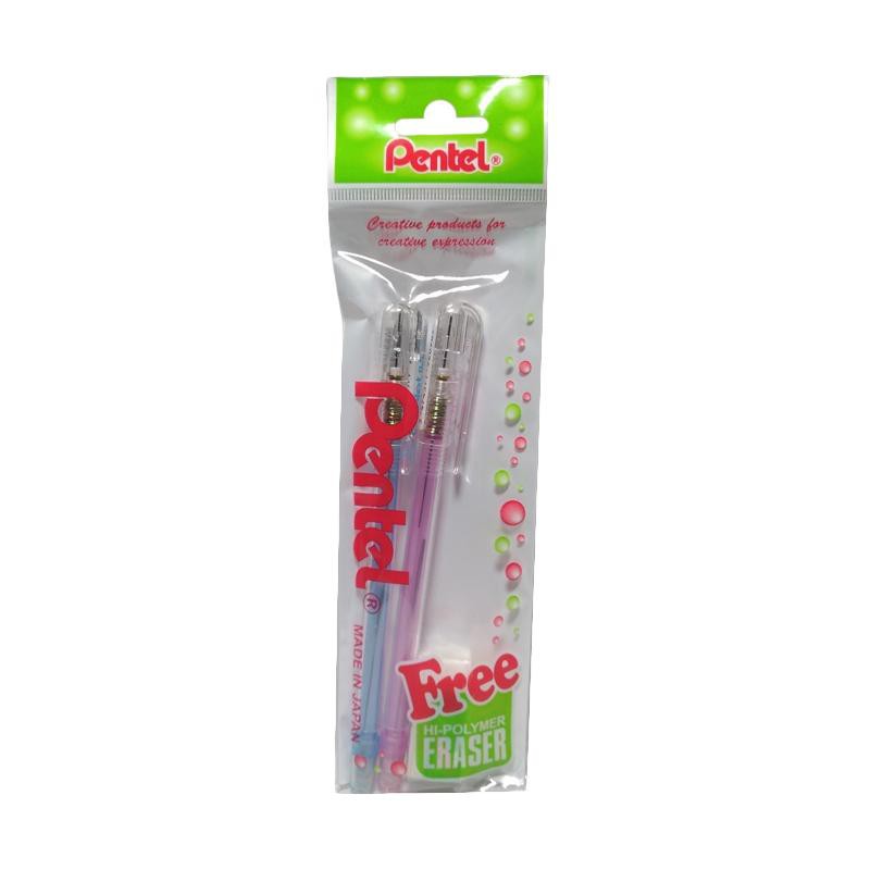 

[ SET ] Pensil Mekanik Cetekan 2 Pcs + Penghapus - Pentel Caplet A105 MURAH!