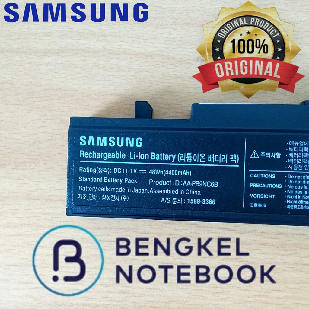 Baterai Samsung RC408 RC508 R540 R431 R525 R425 R428 NP300 Q430 Q320 NP305V NP355 E3415 E3420 P230 RV408