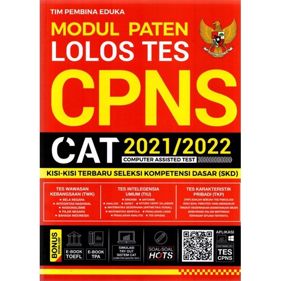 Modul Paten Lolos Tes Cpns Cat 2021/2022
